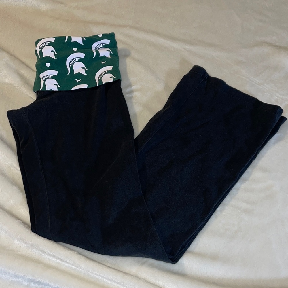 PINK VS Large fold over waist pants